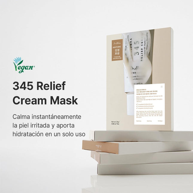 Dr Althea 345 Relief Cream Mask lámina de la mascarilla