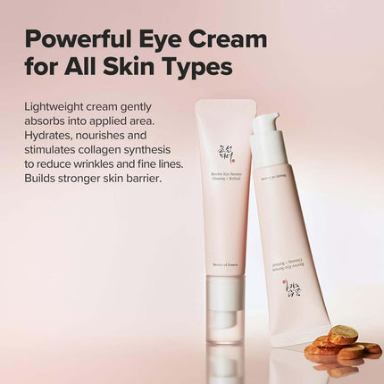 Duo Revive Eye Serum Ginseng Essence Water botella de la esencia