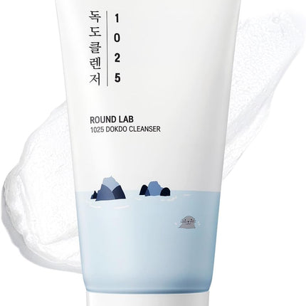 Round Lab 1025 Dokdo Cleanser envase frontal del bote