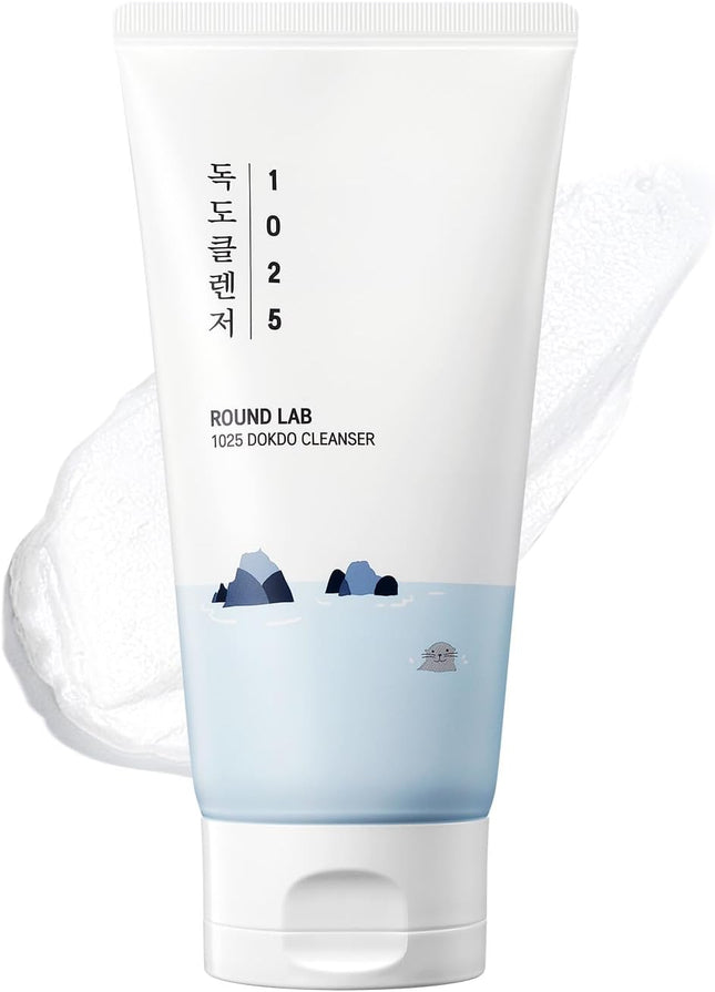 Round Lab 1025 Dokdo Cleanser envase frontal del bote