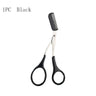 Stainless Steel Eyebrow Scissors with Comb Set