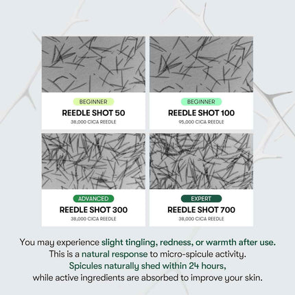 Ampolla CICA Reedle Shot 100 de VT Cosmetics