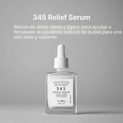 Serum Calmante Dr Althea detalle del frasco facial