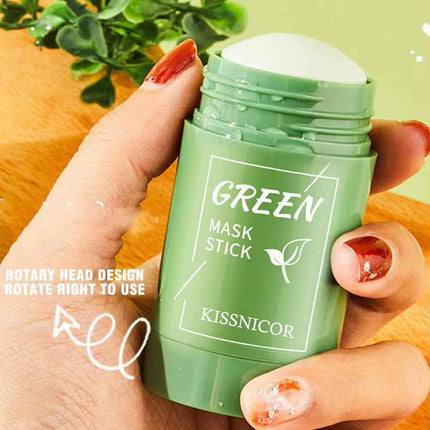 Mascarilla Stick de Té Verde cabezal giratorio