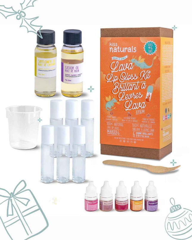 Kit DIY de Brillo Labial para Crear 6 Glosses