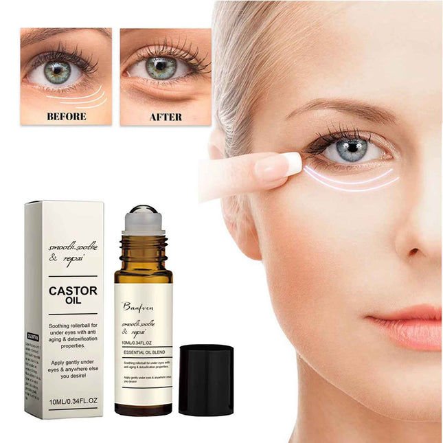 Serum Contorno de Ojos Ricino con Roll On