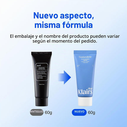 Dearklairs Crema Calmante Azul Medianoche, Para Pieles Grasas, Problemáticas Y Sensibles, Calma Y Calma Rápidamente La Sensibilidad (2 Onzas (Paquete De 1))