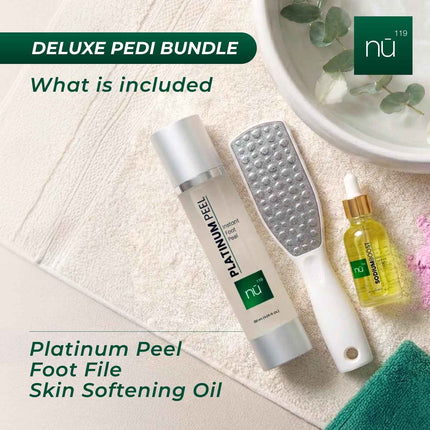 Foot Care Kit: spray exfoliante, bálsamo y lima