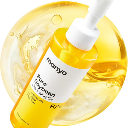 Manyo Factory Aceite Limpiador de Argán envase frontal del bote