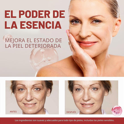 Crema Antiedad con Retinol y Colageno presentación completa del producto