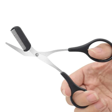Tijeras de Cejas con Peine set de varias unidades