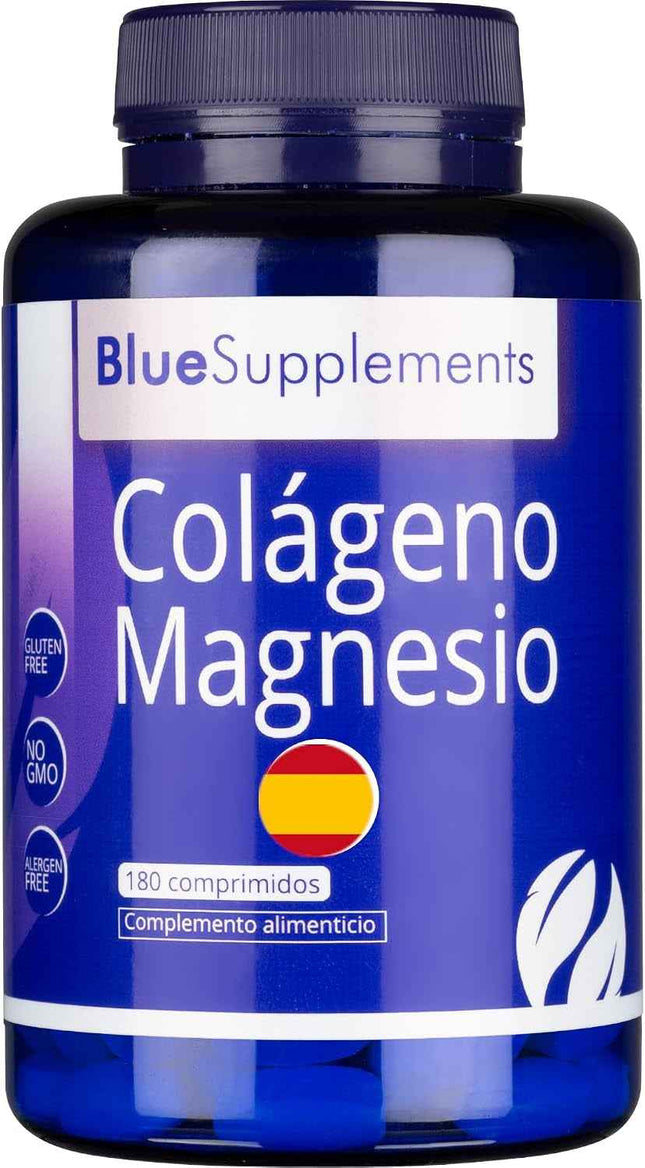 Colágeno Hidrolizado con Magnesio envase frontal del bote