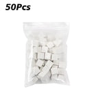 50Pcs White