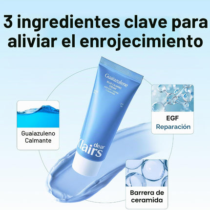 Dearklairs Crema Calmante Azul Medianoche, Para Pieles Grasas, Problemáticas Y Sensibles, Calma Y Calma Rápidamente La Sensibilidad (2 Onzas (Paquete De 1))