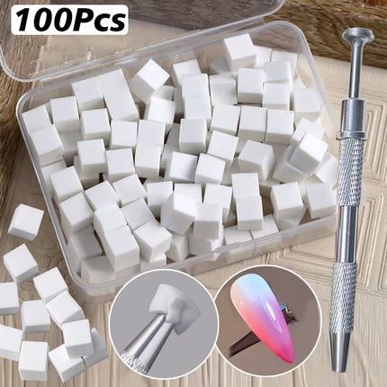 Esponjas para Uñas Degradado esponjas cuadradas individuales