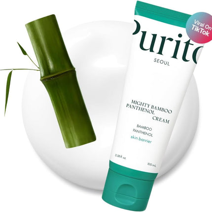 Seoul Mighty Bamboo Panthenol Cream envase frontal del bote