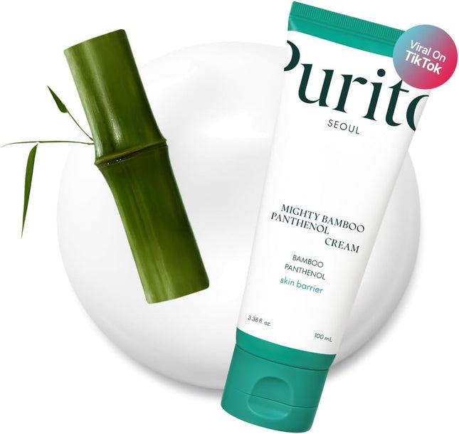 Seoul Mighty Bamboo Panthenol Cream envase frontal del bote