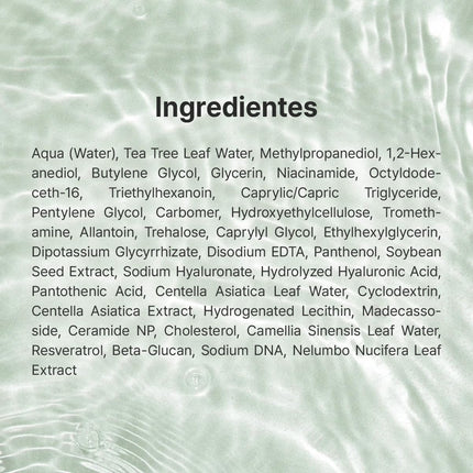 Dr Althea 345 Relief Cream Mask información de ingredientes