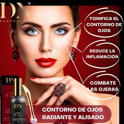 Crema Baba de Caracol Facial uso en contorno de ojos