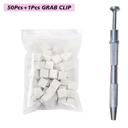 Esponjas para Uñas Degradado detalle de la textura de la esponja