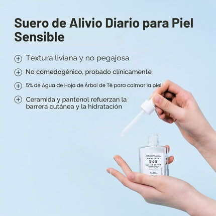 Serum Calmante Dr Althea aplicacion sobre rostro