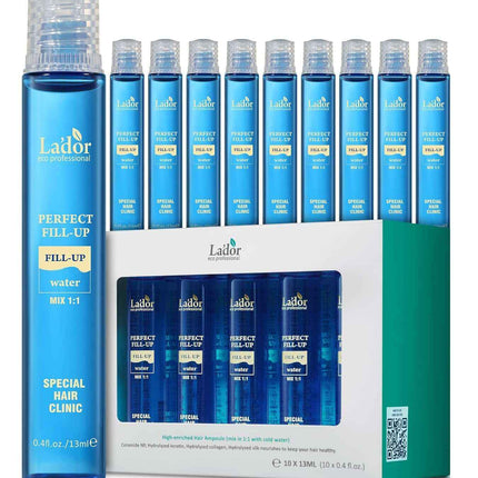 Lador Perfect Hair Fill-Up envase frontal del producto