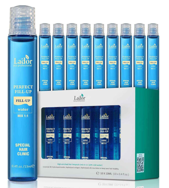 Lador Perfect Hair Fill-Up envase frontal del producto