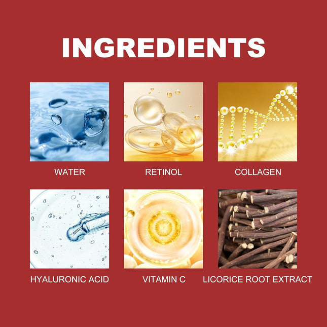 Crema Antiedad con Retinol y Colageno textura de la crema