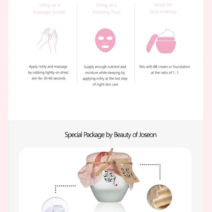 Beauty of Joseon Dynasty Cream formato de viaje 1.7 fl oz