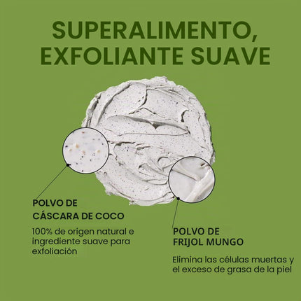 Beplain Mung Bean Pore Clay Mask caja de presentación exterior