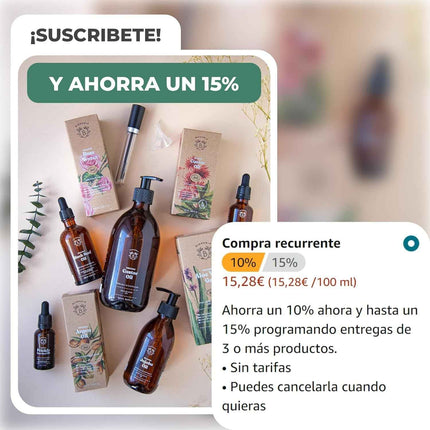 Aceite de Jojoba BIO Bionoble detalle del frasco de vidrio ámbar