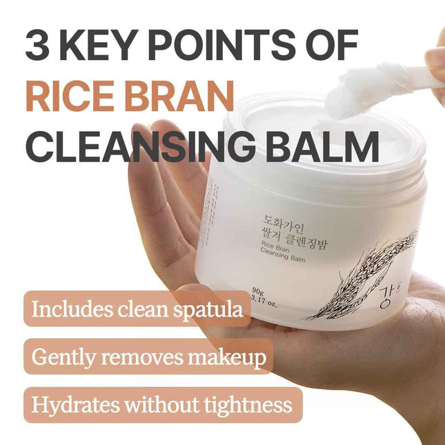 Rice Bran Cleansing Balm: desmaquillante de House of Dohwa