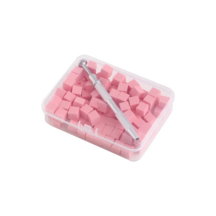 Esponjas para Uñas Degradado resultado del efecto ombré