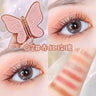 6-Color Matte and Glitter Eyeshadow Palette