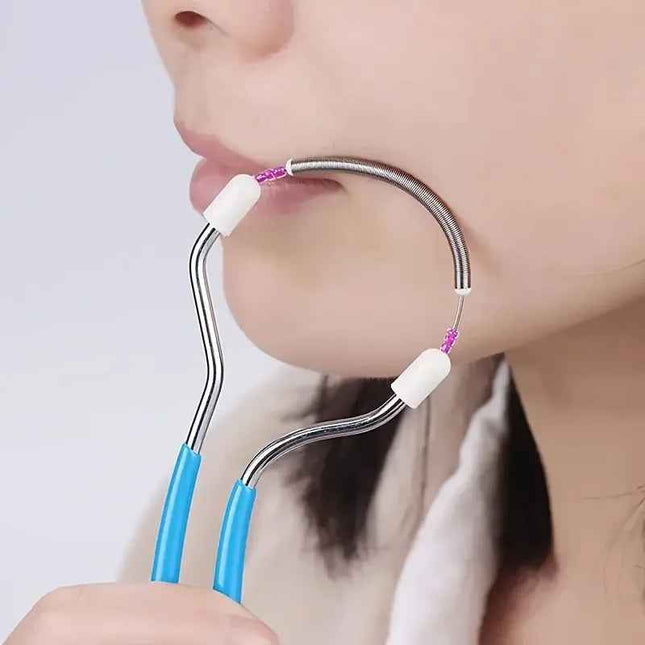 Depilador Facial de Muelle para Labio y Menton