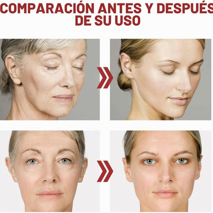 Crema Antiedad con Retinol y Colageno panel de ingredientes