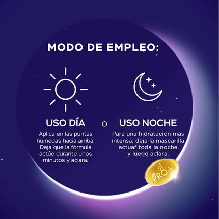 Pantene Pro V Hydra Revitaliza información de uso y modo de empleo