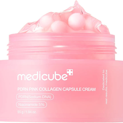 Medicube Capsule Cream with Salmon DNA PDRN Pink Collagen
