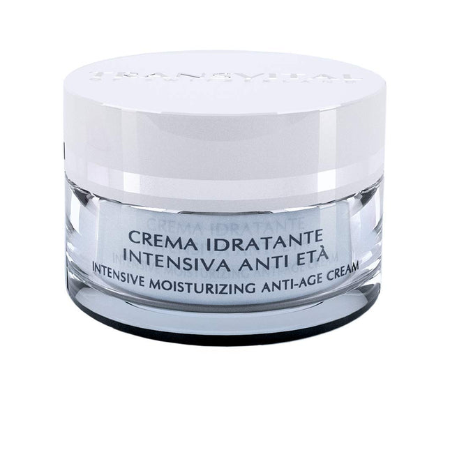 Crema Hidratante Intensiva Antiedad envase frontal del bote