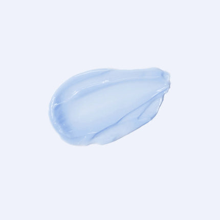 Crema Calmante Azul Guaiazulena Klairs detalle del tubo y la tapa blanca.