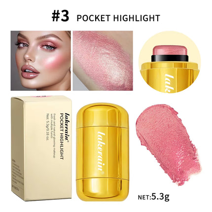 Barra Rubor 3 en 1 tono #6 Bronze Glow bronce luminoso y radiante
