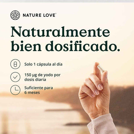 Complejo de Yodo Nature Love ingredientes destacados