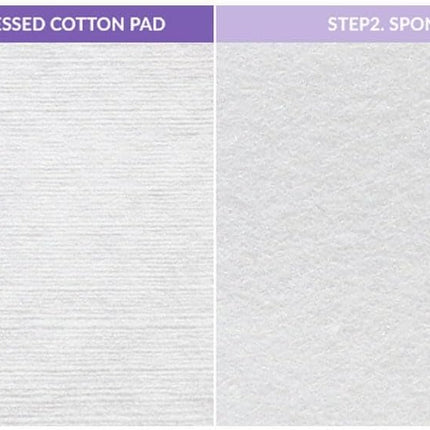 Klairs Toner Mate 2 in 1 Cotton Pad lado tipo esponja
