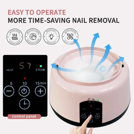 Steam Gel Nail Polish Remover - usage detail