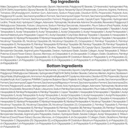 Mascarilla Facial NAD+ presentación premium del producto sobre fondo claro