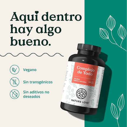Complejo de Yodo Nature Love certificado de calidad