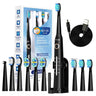 SEAGO SG 958 Electric Toothbrush con 10 Cabezales