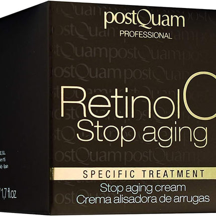 Postquam Retinol C Crema Antiarrugas detalle de la etiqueta