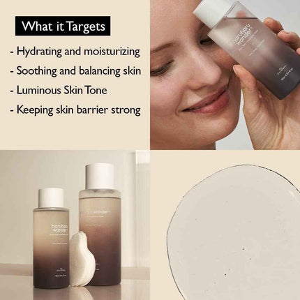 Wonder Black Rice Hyaluronic Toner, 300 Ml, Olor Lavanda