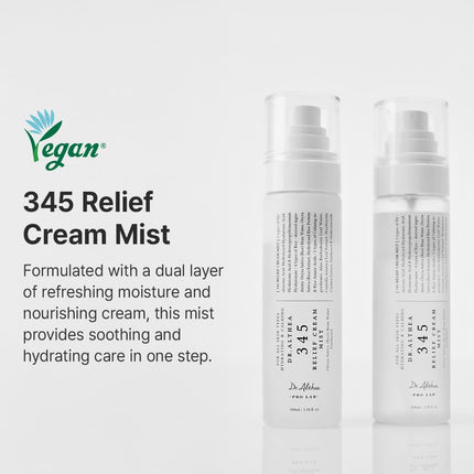 Dr Althea 345 Relief Cream Mist vista lateral del envase